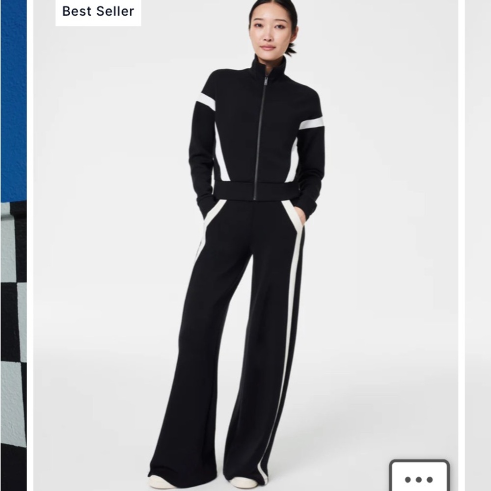 Spanx AirEssentials Colorblock Track Pant - Petite length
